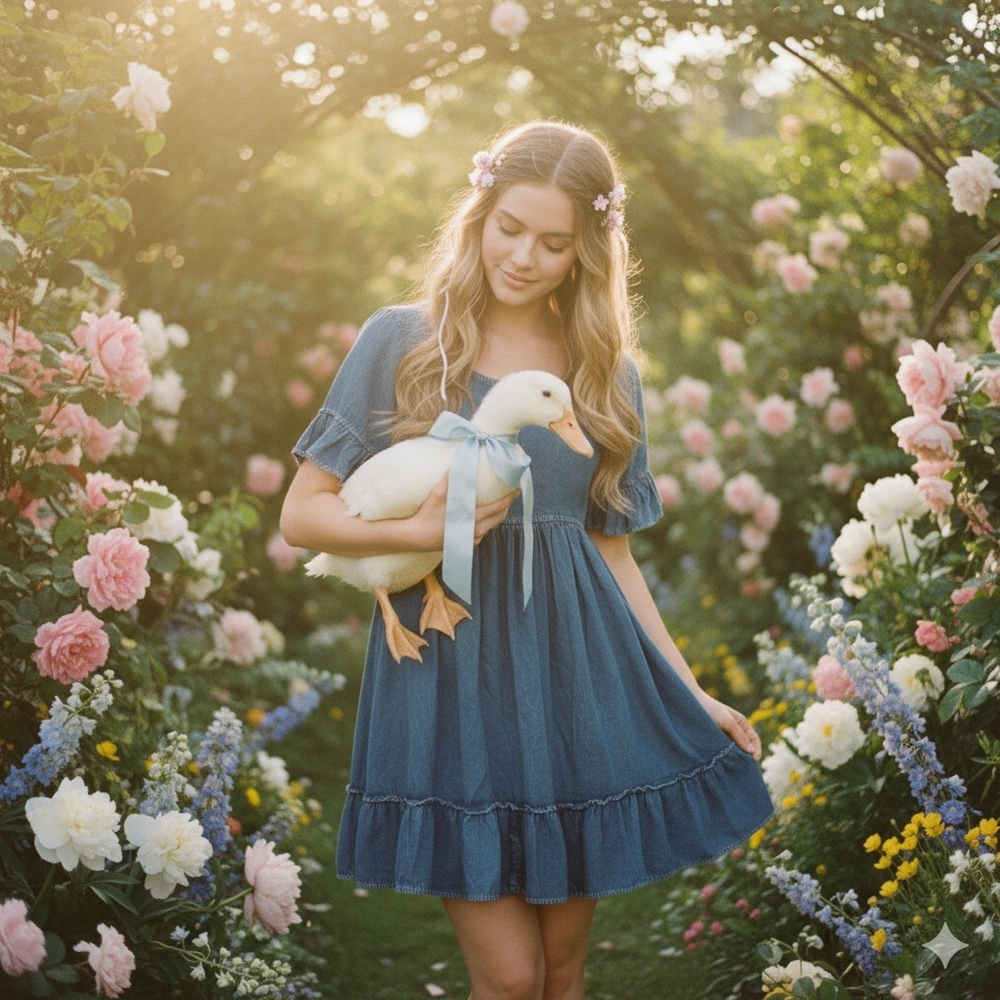 Exist Blue Midi Dress